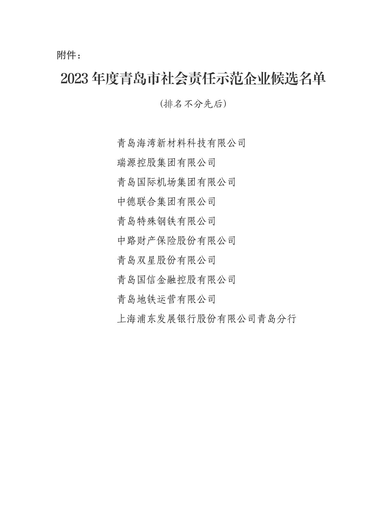 附件：2023年度青島市社會責任示范企業(yè)名單.jpg